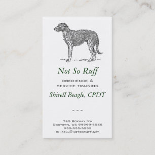 Carte De Visite Deerhound Chig Business