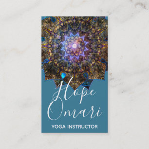 Carte De Visite Déesse Terre Mandala 