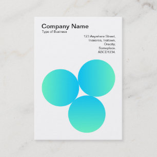 Carte De Visite Dégradé 3 cercles 05