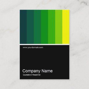 Carte De Visite Demi&demi photo 0116 - Vert foncé à Jaune