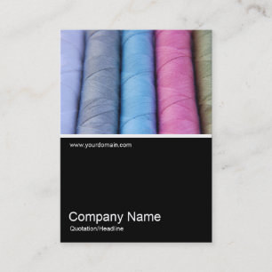 Carte De Visite Demi-mi-hauteur photo 0394 - Roulettes de coton