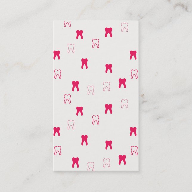 Carte de visite dentaire (Devant)