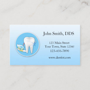 Carte de visite dentaire