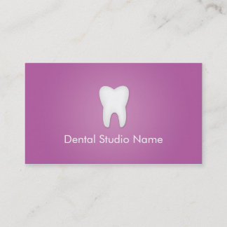 Carte De Visite Dentiste/cartes de visite dentaires de studio dans