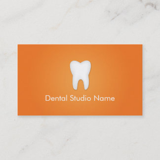 Carte De Visite Dentiste/cartes de visite dentaires de studio dans