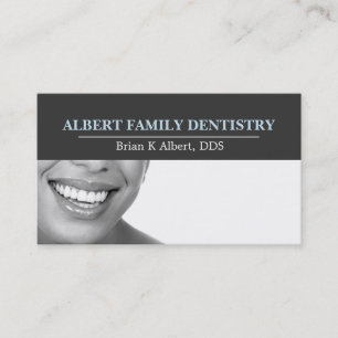 Carte De Visite Dentiste Dentaire Dentisterie Médecin Sourire Entr