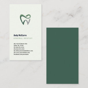 Carte De Visite Dentiste   Professionnel