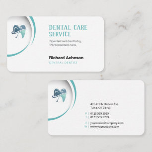 Carte De Visite Dentiste professionnel   Service de soins dentaire