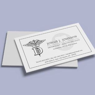 Carte De Visite Dentistère  Symbole de rein minimal