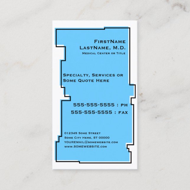 Carte De Visite dentisterie oddRex (Devant)