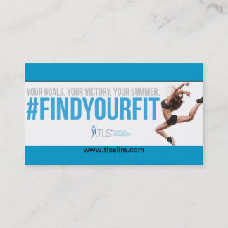 Carte de visite d'entraîneur et de distributeur de