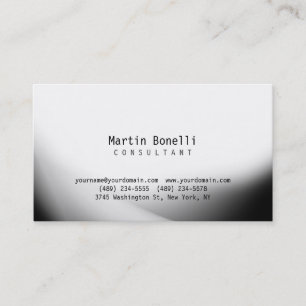Carte de visite d'entreprise consultant modèle gri