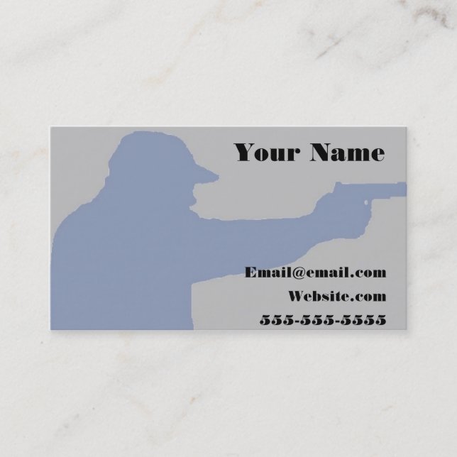 carte de visite d'entreprise de classe dissimulée  (Devant)