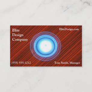Carte de visite d'entreprise de décoration d'intér