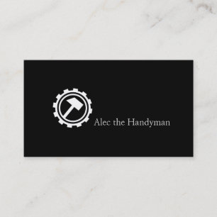 Carte de visite d'entreprise de maintenance, const