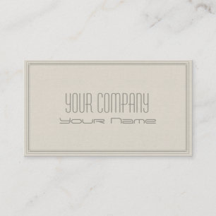 Carte de visite d'entreprise minimaliste simple to