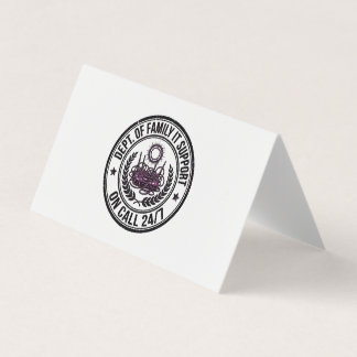 Carte De Visite Département des mots de passe perdus Drôle de tech
