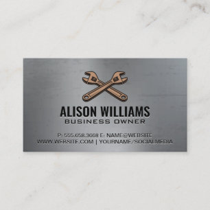 Carte De Visite Dépouille Menuiserie Mécanique