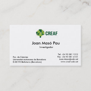 Carte de visite d'équipe de MiraMon