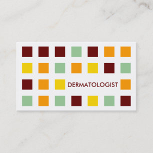 Carte De Visite DERMATOLOGUE (carrés de mod)