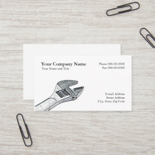 Carte de visite des plombiers