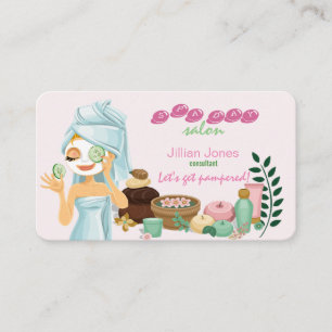 carte de visite des services spas