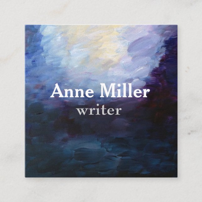 Carte de visite des tendances contemporaines (Devant)