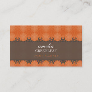 CARTE DE VISITE :: design à motif 4