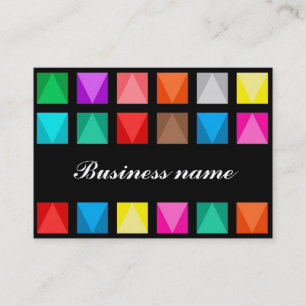 Carte De Visite Design coloré