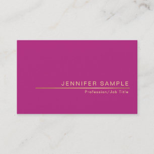 Carte De Visite Design créatif, finition tendance soie, luxe moder