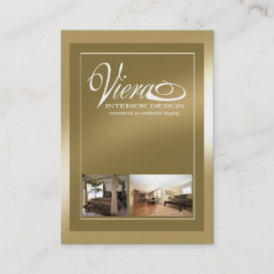 Carte De Visite Design d'intérieur à la maison d'échafaudage de