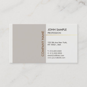 Carte De Visite Design élégant, moderne, professionnel et élégant