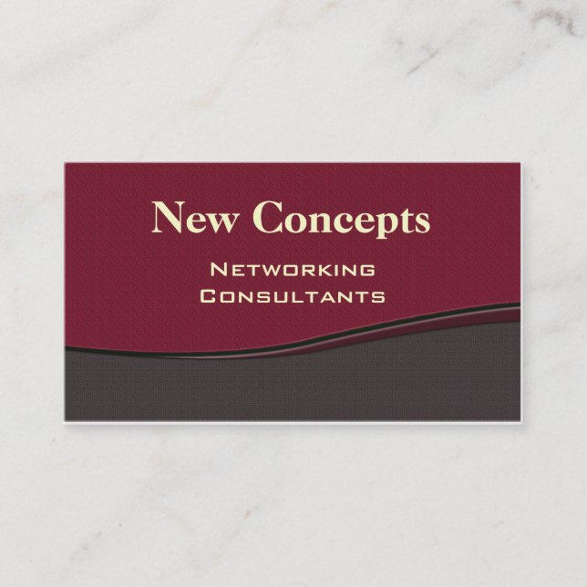 Carte De Visite Design et moderne (Devant)