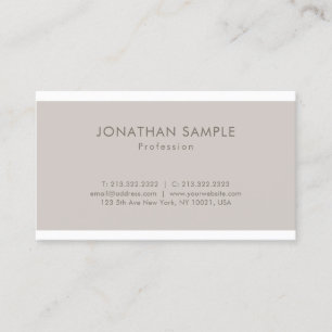 Carte De Visite Design graphique élégant et tendance Design modern