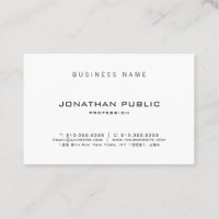 Design minimaliste moderne élégant professionnel
