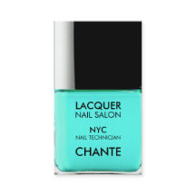 Design moderne tendance turquoise vernis à ongles 