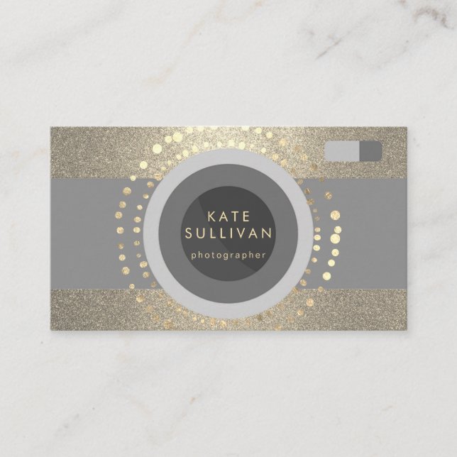 Carte De Visite design photographique moderne (Devant)