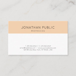 Carte De Visite Design professionnel Design moderne minimaliste