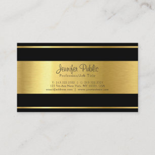 Carte De Visite Design professionnel élégant Premium Silk Luxe