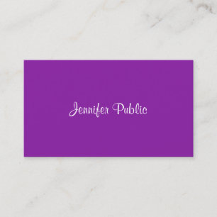 Carte De Visite Design professionnel élégant Premium Silk Luxe