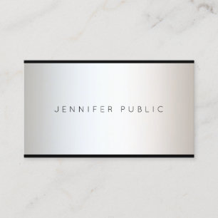 Carte De Visite Design professionnel moderne et glamour Design élé