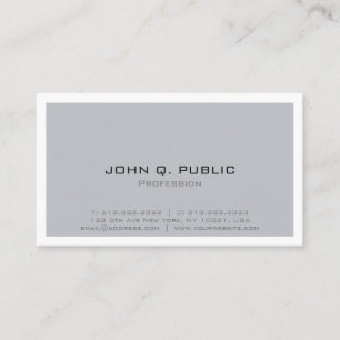 Carte De Visite Design simple professionnel Moderne Minimaliste