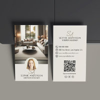 Designer d'intérieur Monogramme Photo QR Médias so