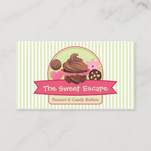 Carte De Visite Desserts doux