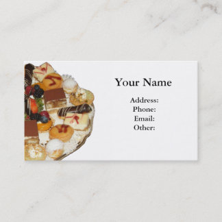 Carte De Visite Desserts doux