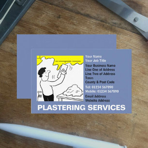 Carte De Visite Dessin de Plastering Services