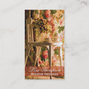 Carte De Visite Dessinateur d'intérieurs, Provence, décorateur d