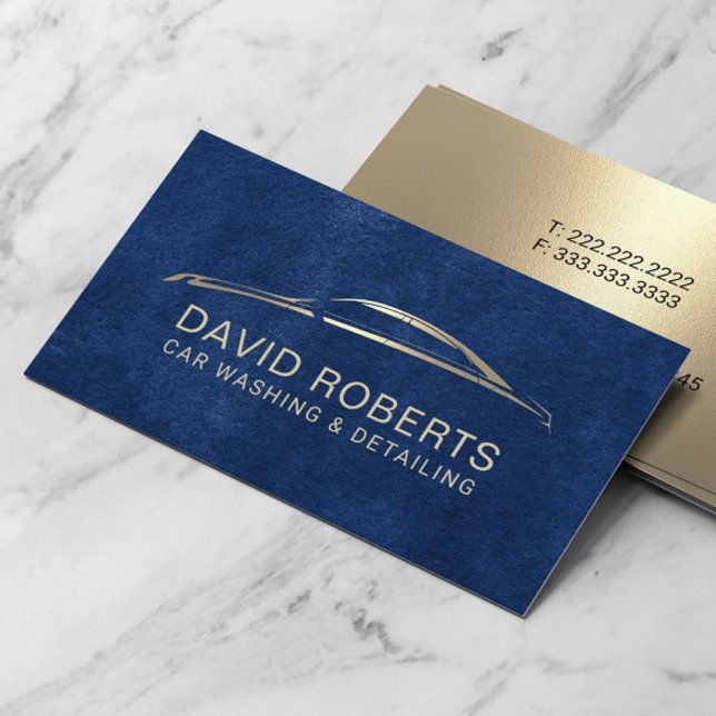 Carte De Visite Détail automatique Réparation automobile Marine Ve (Créateur téléchargé)