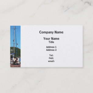 Carte De Visite Détendez-vous au quai - Finition Platine