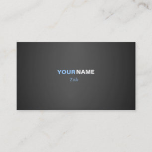 Carte De Visite Deux couleurs